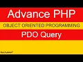 SELECT query with PDO in PHP Hindi
