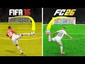 Scoring 1 Amazing Goal With Mbappe in Every FIFA