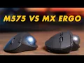 Logitech Ergo M575 vs MX Ergo Wireless Trackball Mouse Comparison
