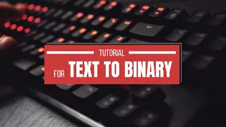 Text to Binary Converter using HTML CSS and JavaScript