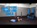 Prone Hamstring Curls with Resistance Band