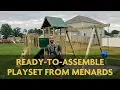 BUILDING A READY-TO-ASSEMBLE PLAYSET
