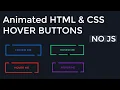 Button With Awesome Hover Effects Using HTML CSS No JS Love Code