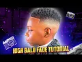HOW TO DO A HIGH BALD FADE Bald Fade On Kid Tutorial