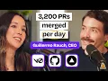 Lagu Guillermo Rauch: Vercel CEO on how v0 hit 3,200 PRs merged per day (and lets anyone ship)