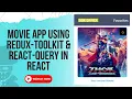 Build Box Office App with Redux-Toolkit and React-Query in React Redux-Toolkit React-Query