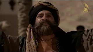 شداد يحرر عنترة ويعترف أنه من صلبه مسلسل عنترة 