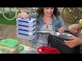 LocknLock 4-Piece Interlocking Rectangles w Handle Lid on QVC