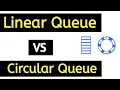 Difference Between Linear Queue AND Circular Queue In Hindi