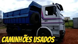 ESCOLHA,  PARTIR DE 23 MIL, TEMOS DEZ CAMINHÕES, DE CHEVROLET A SCANIA 113!!