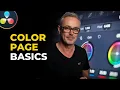 NEW to DaVinci Resolve Color Grading - Tutorial