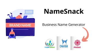 Generate Your Business Name Instantly with NameSnack s AI-Powered Platform NameSnack Demo