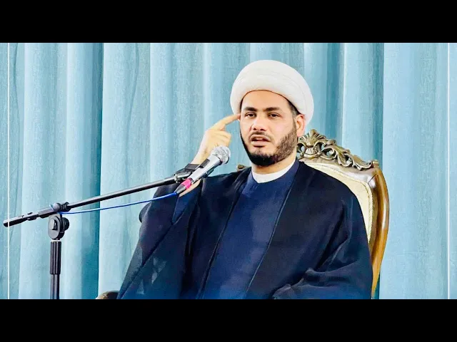 ⁣الامام المهدي يحضر زيارة أمير المؤمنين علي بن طالب #الشيخ_رائد_الساعدي