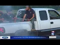 Protesters gathered at Lonoke County Sheriff s Office for second night