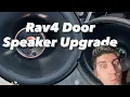 2021 Toyota Rav4 Door Speaker Upgrade Infinity Reference 6532IX 6-