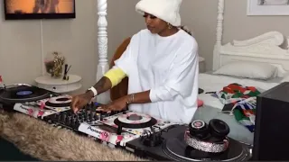 pj party with dj zinhle white t shirt edition
