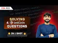 Lecture 13 Write Your First Program On LeetCode DSA