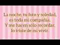 Como me haces falta - Ana Bárbara//letra