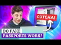 Download Lagu Using a Fake Passport to Pass Verification | Experiment