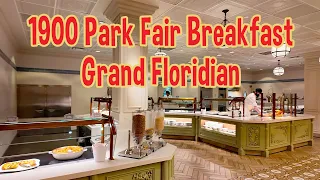 surprise breakfast at 1900 park fare disneys grand floridian