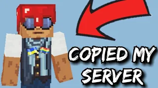 someone copied me so i joined his server