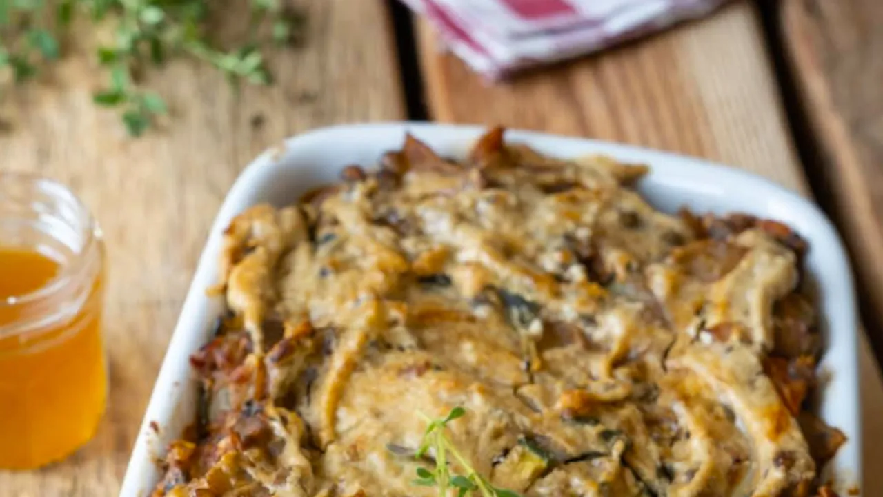 Linsen Lasagne. 