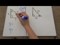 Special Right Triangles 45-45-90 Tutorial