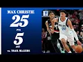 Max Christie 25 Points at Portland Trail Blazers December 29 2025