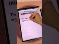 you can finally do this in GoodNotes app iPad note taking apple pencil