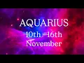 Lagu AQUARIUS ♒️”Good FORTUNE! Something Very Important You NEED To KNOW !” 10th - 16th November 
