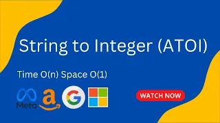 String to Integer atoi Leetcode 8 String Java