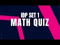 Math Quiz IDP Set 1 Python coding Tips tricks Python Programming Nxtwave CCBP PYTHON IDP