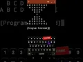 Alphabets Hourglass pattern coding
