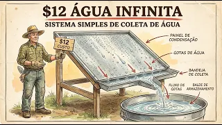 Água Infinita por $12 — O Truque de Engenharia Esquecido