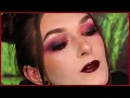 90 s Grunge Red Toned Smokey Eye Makeup Tutorial Courtney Beauty