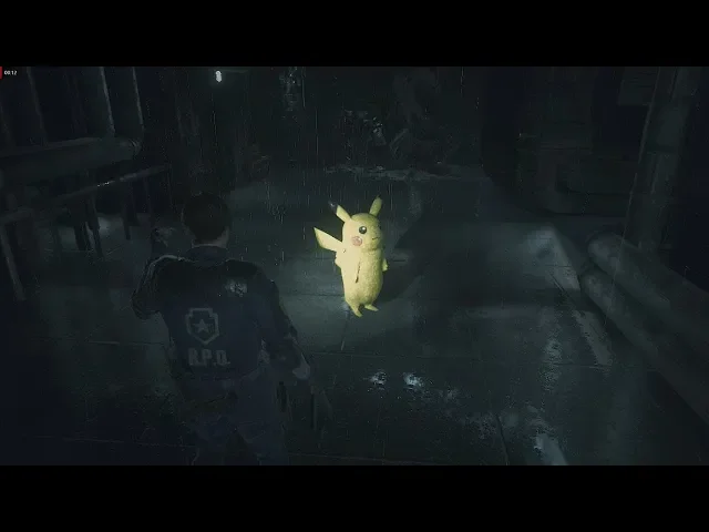RESIDENT EVIL 2 REMAKE - Pikachu the cute mod