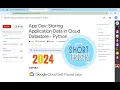 2024 App Dev Storing Application Data in Cloud Datastore - Python quick