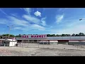 DJI NEO - Bragg Blvd Flea Market Drone Footage