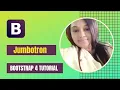 Bootstrap 4 jumbotron And jumbotron-fluid