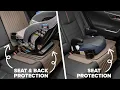 Protecting Leather Seats from Toddler Car Seat Damage WeatherTech Seat Protector Review