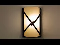 Minka Lavery Wall Sconce Lighting 1972-138 Aspen II Glass Damp Bath Vanity Fixture Bronze