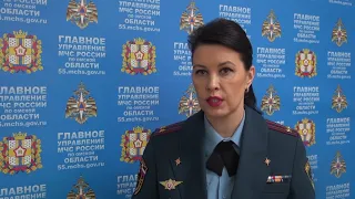 В Омске горел частный двухквартирный дом