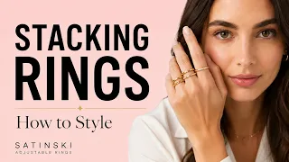 How to Stack Rings Stacking Rings Midi Rings Ring Sets Guide