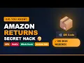 Drop Off Amazon Returns at DIFFERENT Locations for Each Item Here s How