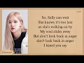 BLACKPINK Rosé Don't Look Back In Anger Lyrics (Cover Oasis)