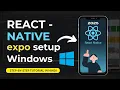 React Native Expo Setup for Windows in Hindi Created in 2025