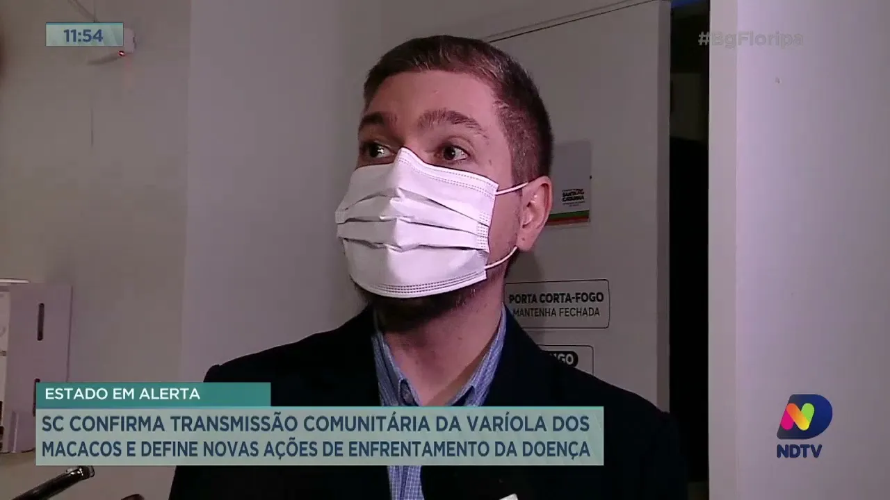 Secretaria de Saúde presta esclarecimentos sobre a varíola dos macacos em SC