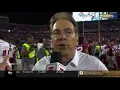 Nick Saban Rant at Maria Taylor following Alabama s 51-14 Win over Louisville