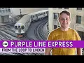 The Chicago L Purple Line Express