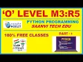 O level python O level python mcq M3 r5 o level objective questions